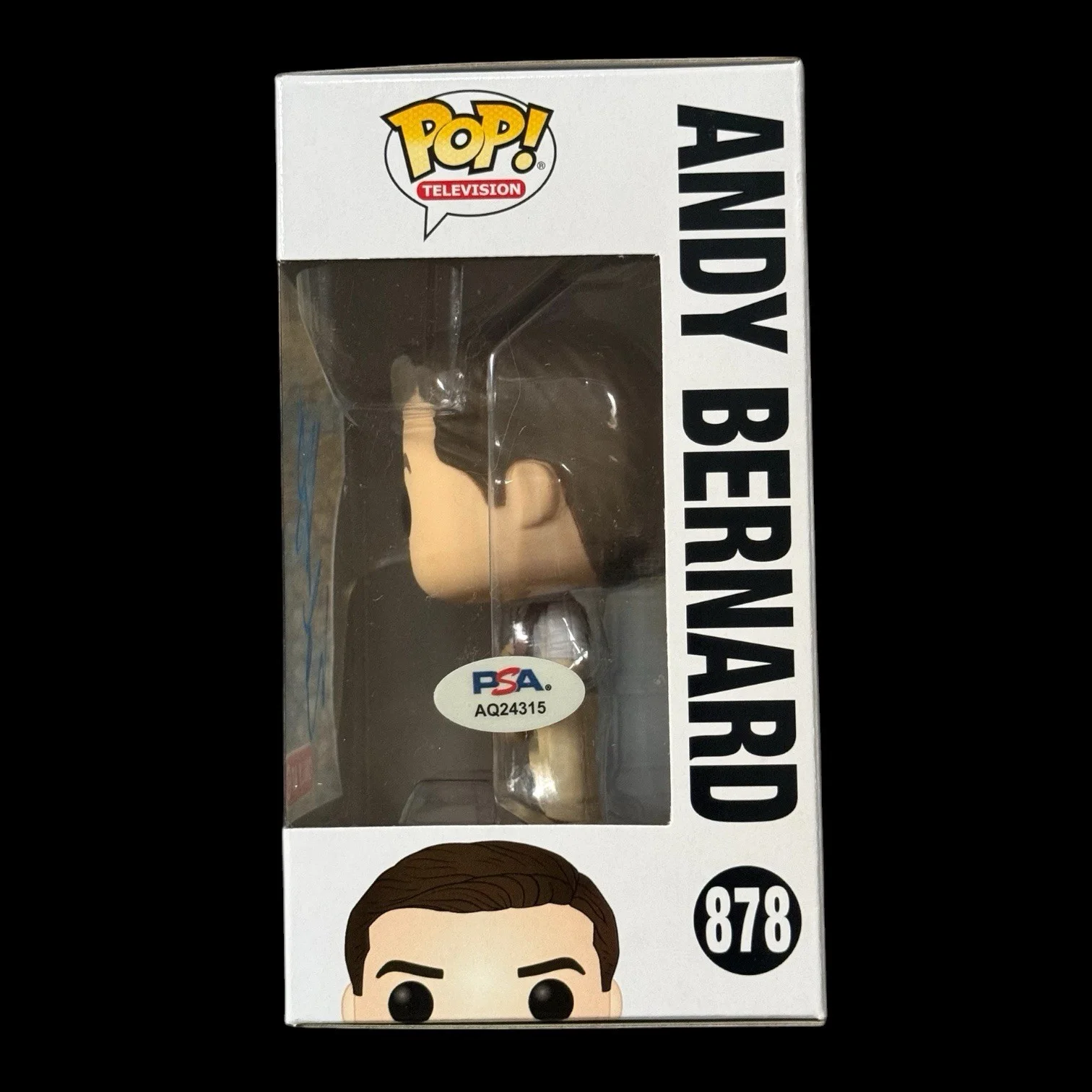Ed Helms Signed Andy Bernard Funko Pop #878 PSA/DNA COA Autograph The Office, изображение 2