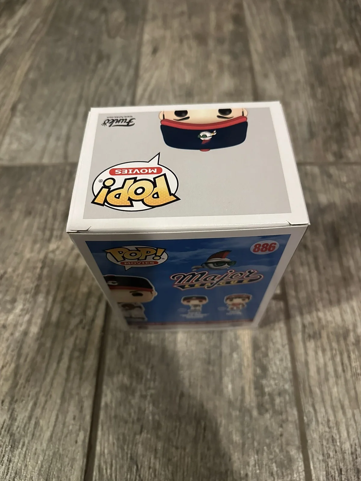 CHARLIE SHEEN SIGNED RICKY VAUGHN FUNKO POP PSA COA AUTOGRAPHED WILD THING, image 5