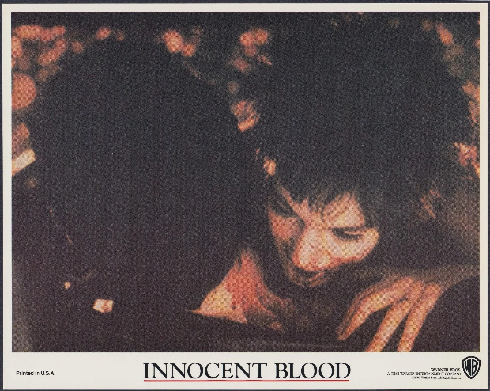 Innocent Blood 8x Original UK FOH Lobby Cards John Landis French Vampire 1992, изображение 2