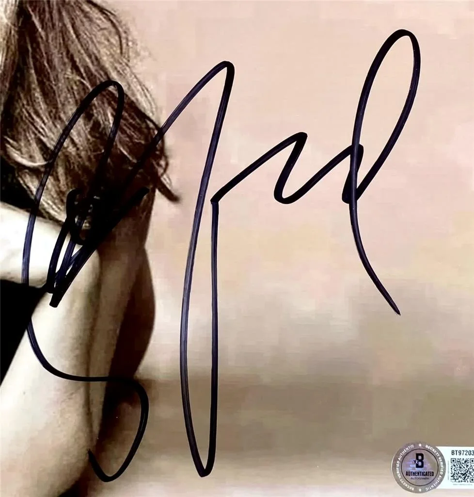 Cindy Crawford signed 8x10 Photo model actress autograph ~ BAS Beckett, изображение 2