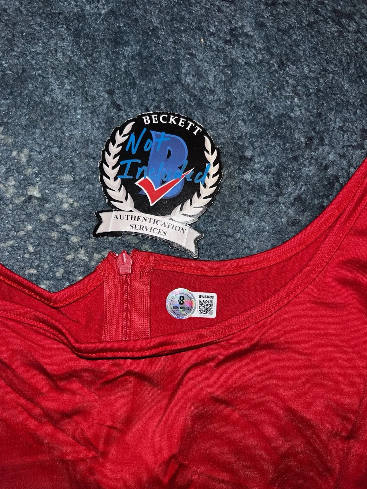Brooks Nader Signed Baywatch Swimsuit Selene Sports Illustrated Legend Beckett, изображение 3