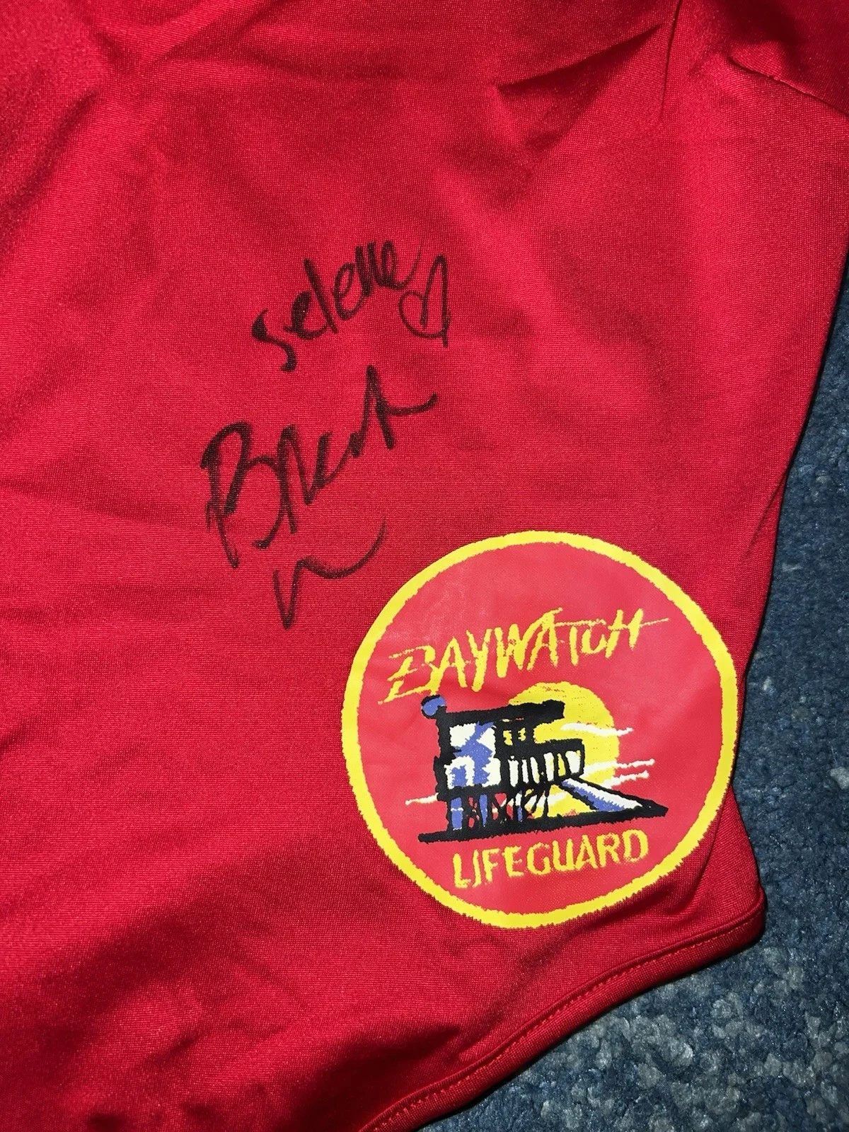 Brooks Nader Signed Baywatch Swimsuit Selene Sports Illustrated Legend Beckett 2, изображение 2