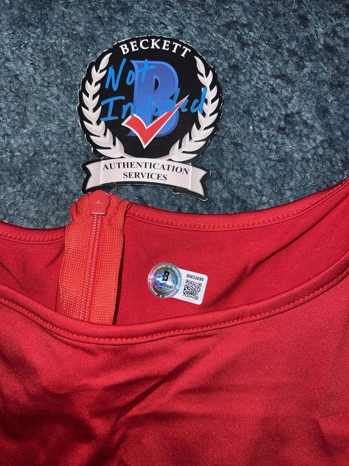 Brooks Nader Signed Baywatch Swimsuit Selene Sports Illustrated Legend Beckett 2, изображение 3