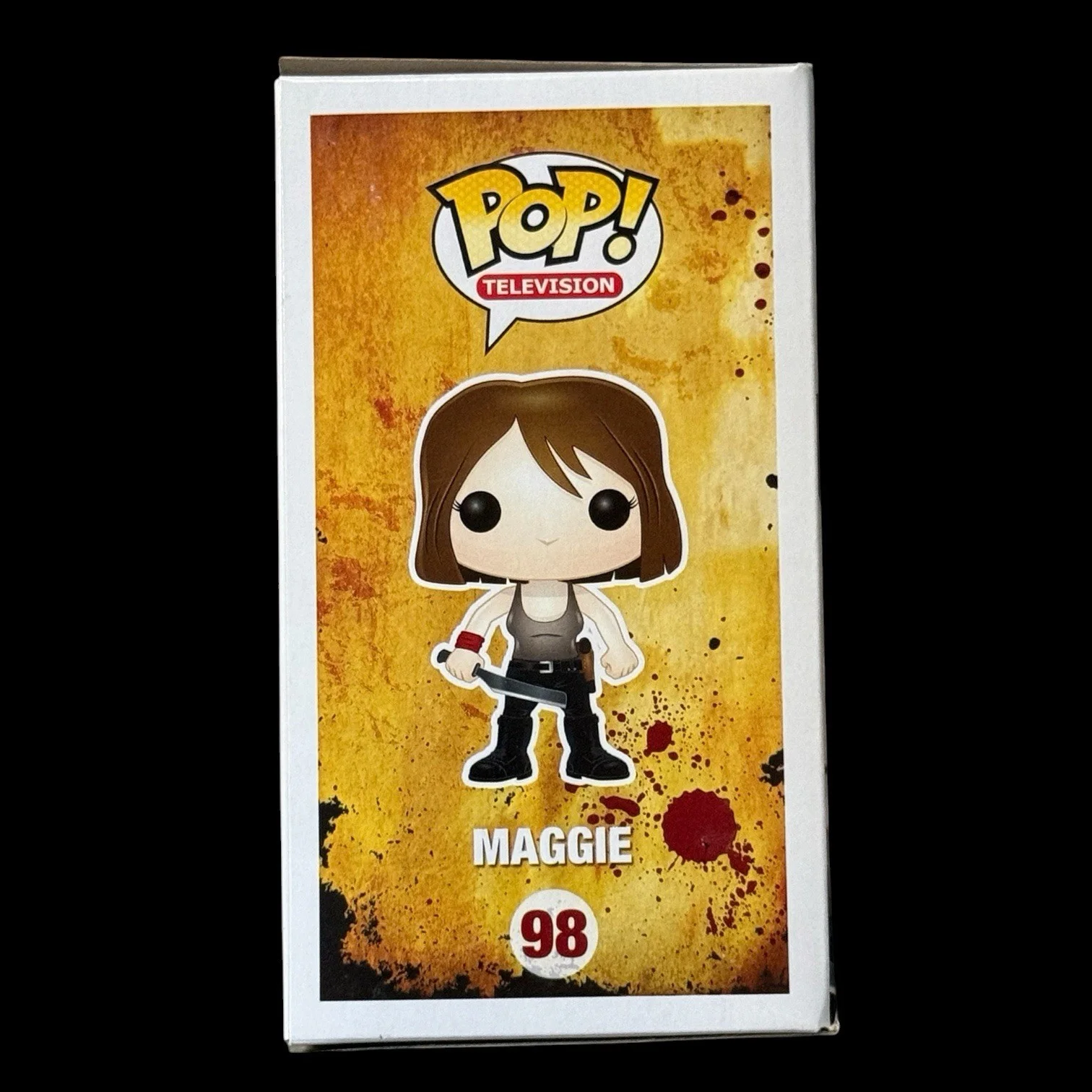Lauren Cohan Signed Maggie Funko Pop #98 PSA/DNA COA Autograph The Walking Dead, image 4