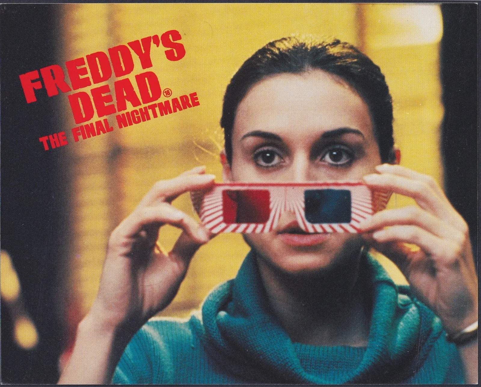 Freddys Dead: The Final Nightmare 4x Original UK FOH Lobby Cards Elm Street 1991, изображение 5