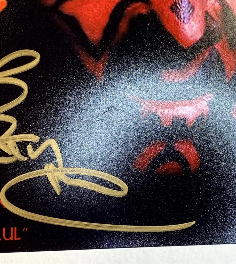 Ray Park signed Darth Maul 8x10 photo Star Wars Phantom Menace auto Beckett BAS, изображение 2