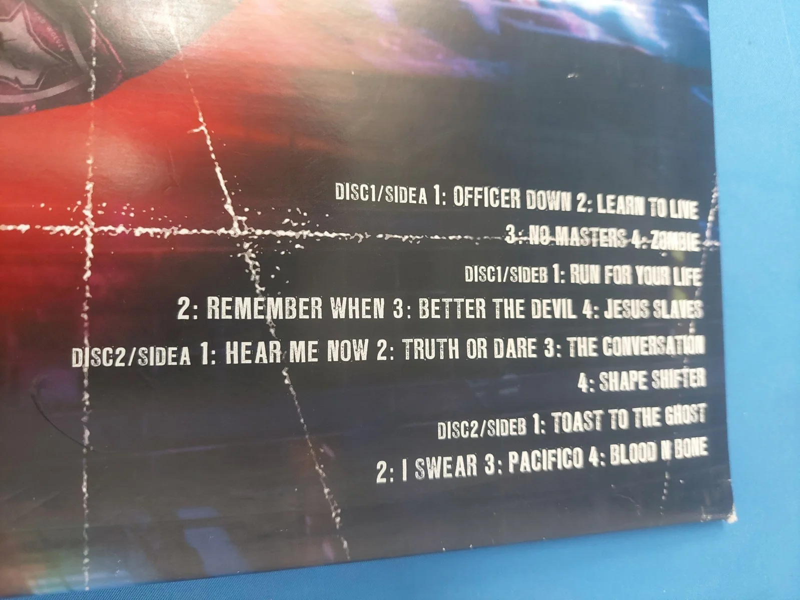 BAD WOLVES AUTOGRAPHED ALBUM DISOBEY LP, image 4
