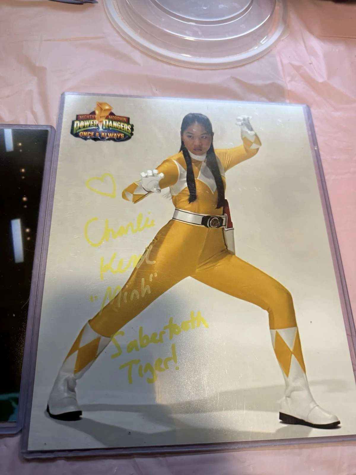Charlie Kersh, David Yost — MMPR Autographs/ David Fielding and Charlie Kersh, image 2