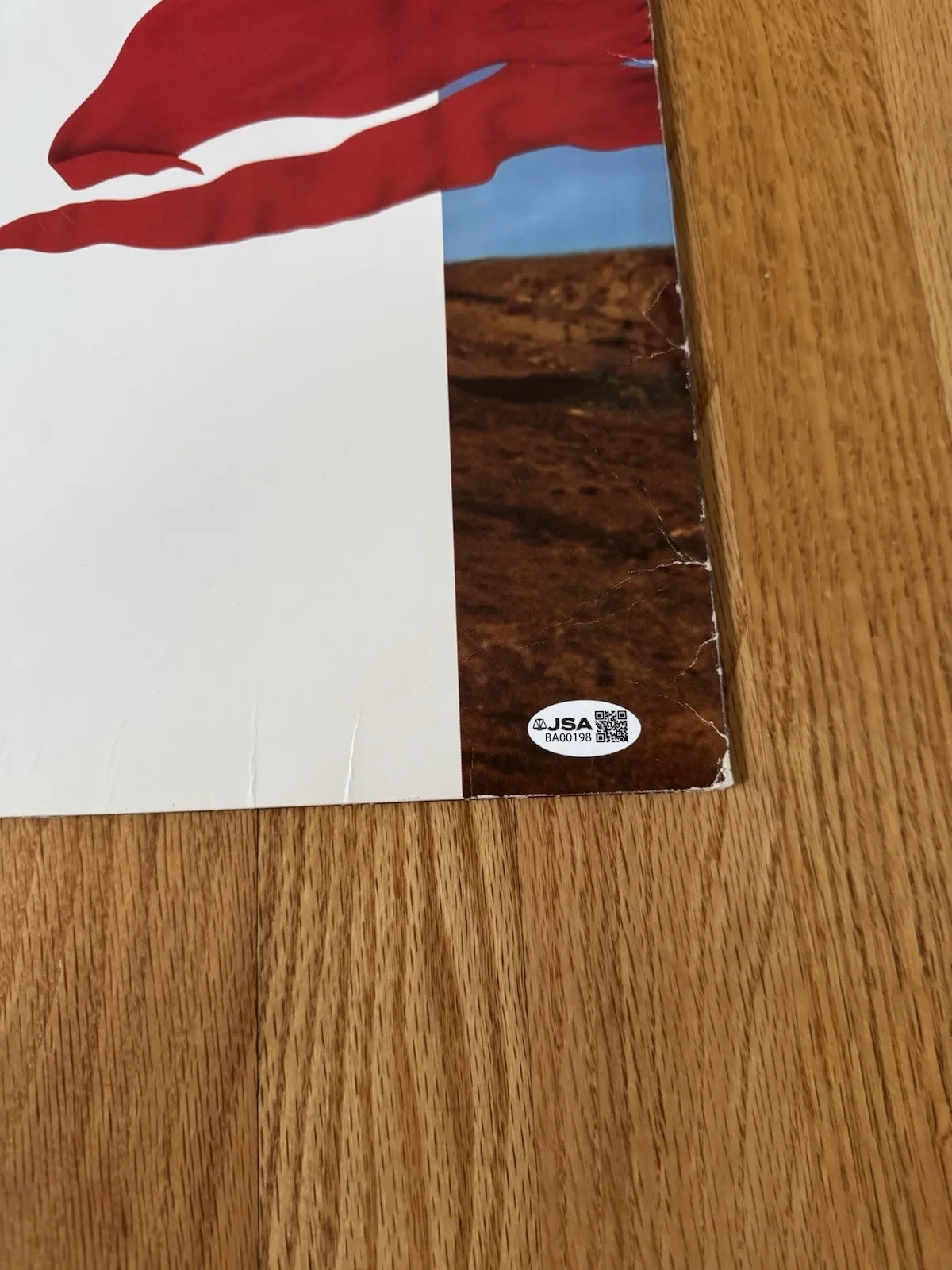 Robert Plant Signed Now and Zen Album JSA Led Zeppelin Hard Work Inscription, изображение 3