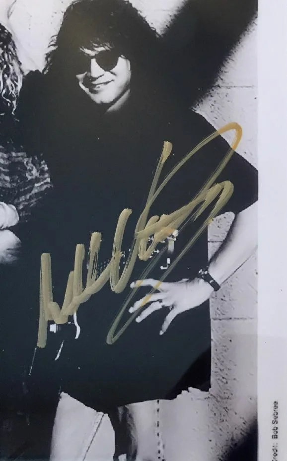 Van Halen - 8x10 Promo Pic (Real Autographs - Signed by full band) Framed w/COA, image 5