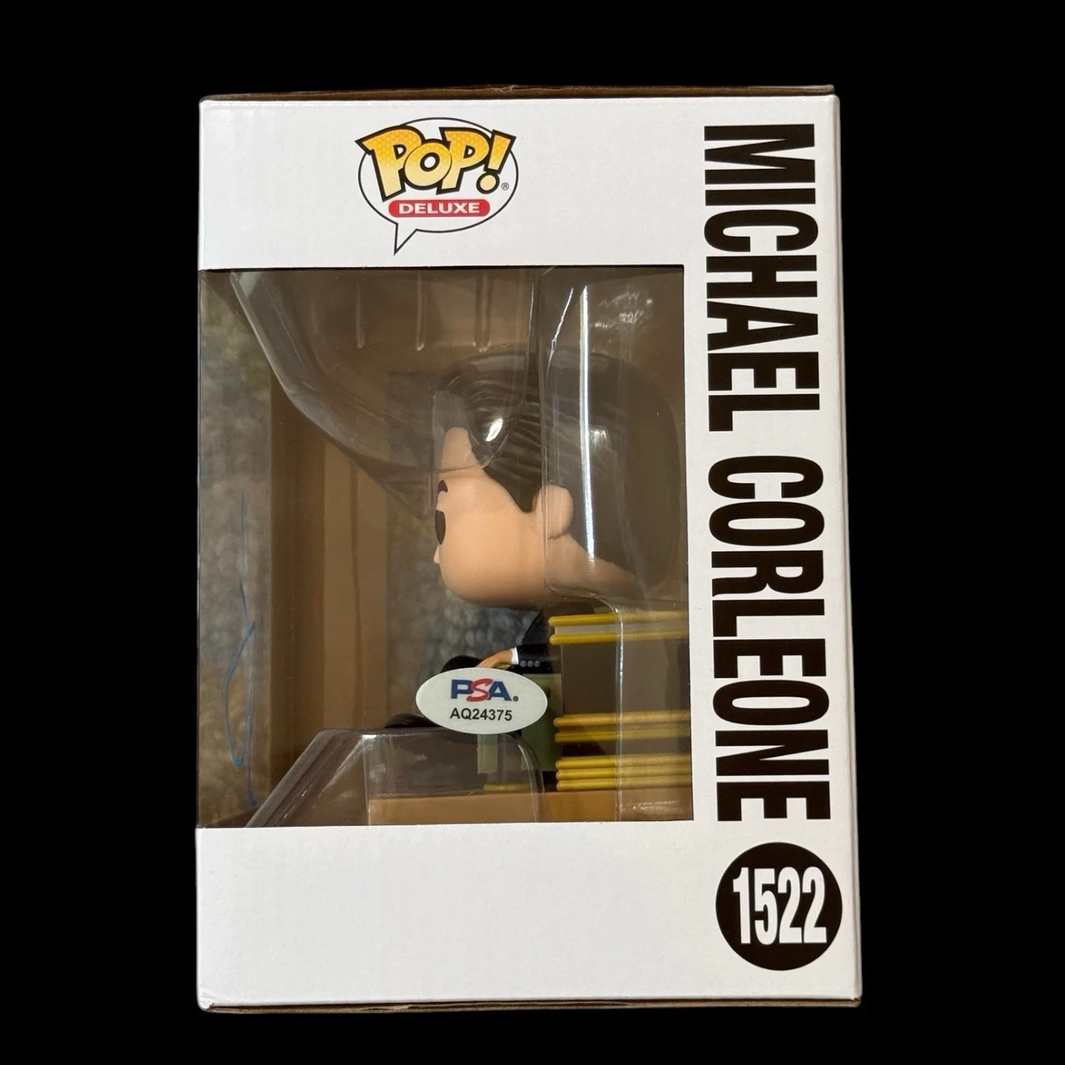 Al Pacino Signed Michael Corleone Deluxe Funko Pop #1522 PSA/DNA COA Autograph, image 2