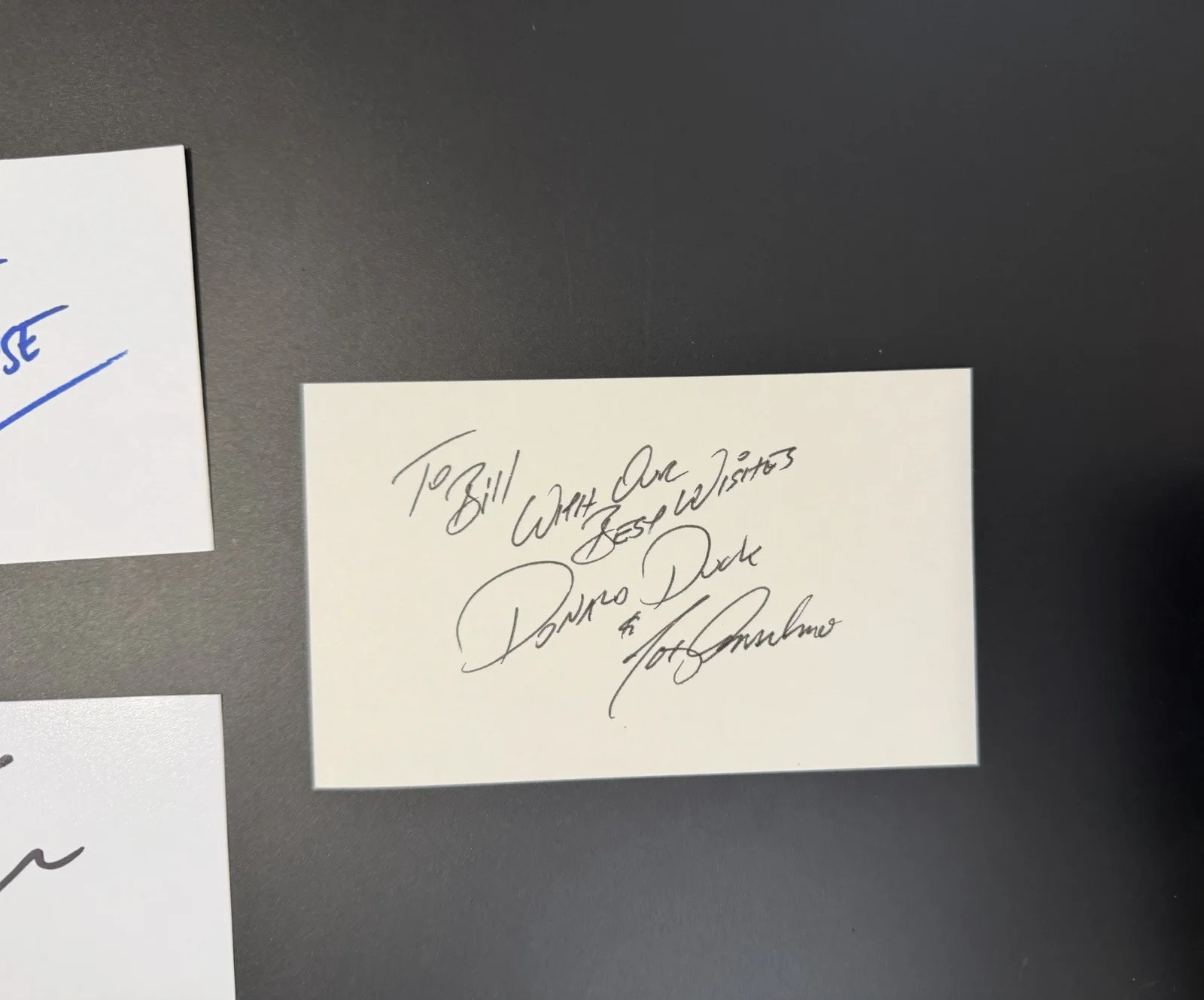 Disney Voice Actor Autograph Lot – Bill Farmer, Bret Iwan, Tony Anselmo Signed!, image 4