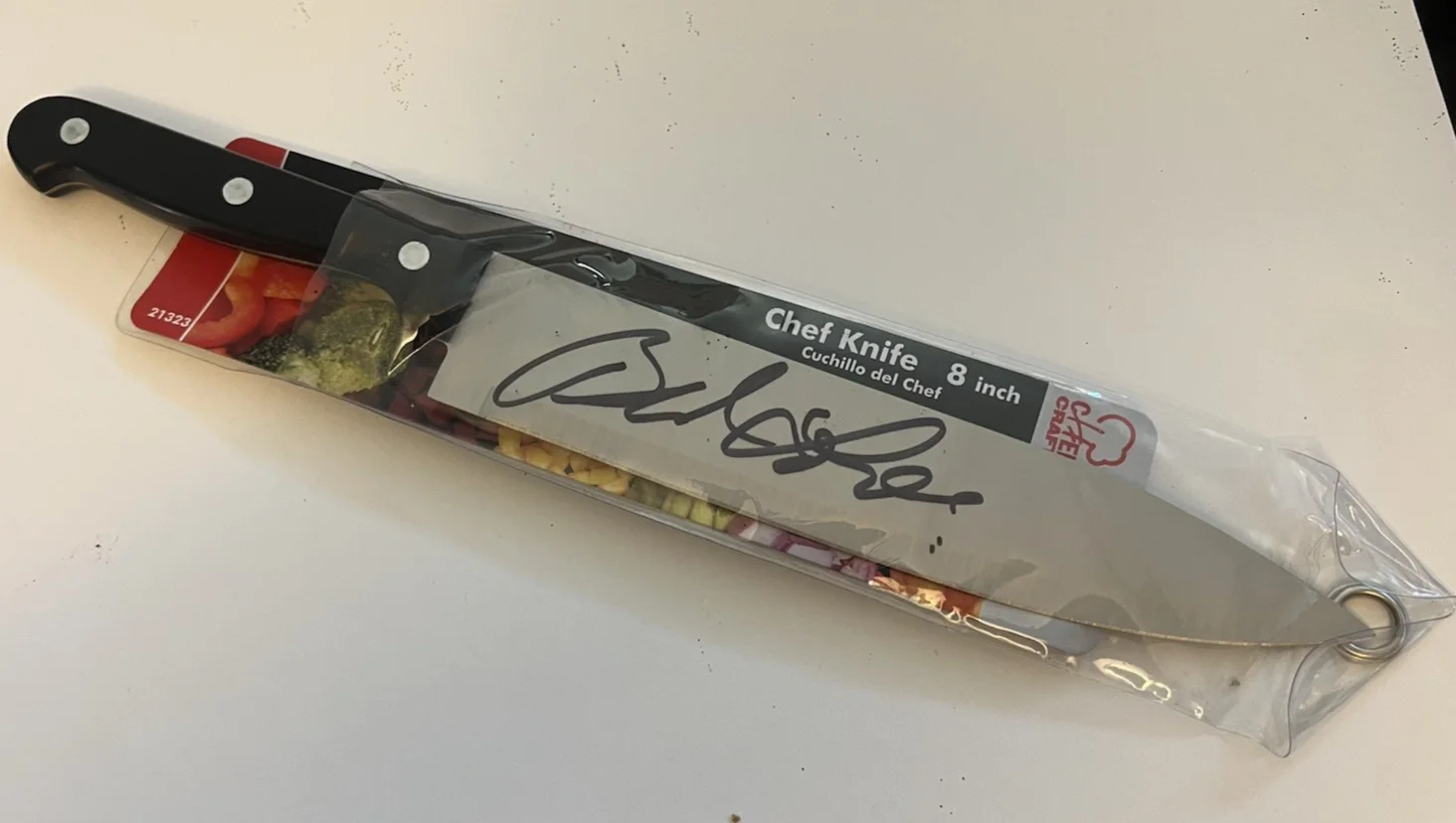 Brad Loree — Brad Loree signed real butcher knife Halloween Michael Myers BECKETT COA Bam Box, изображение 3