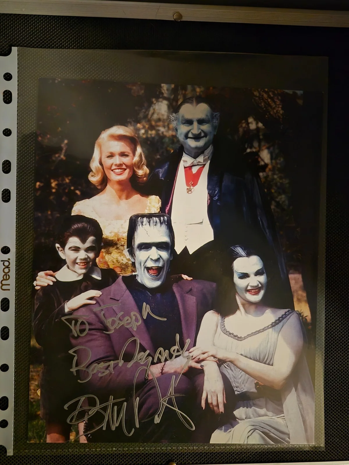 BUTCH PATRICK — Butch Patrick Signed “Eddie Munster” Photo from the 1960's series The Munsters