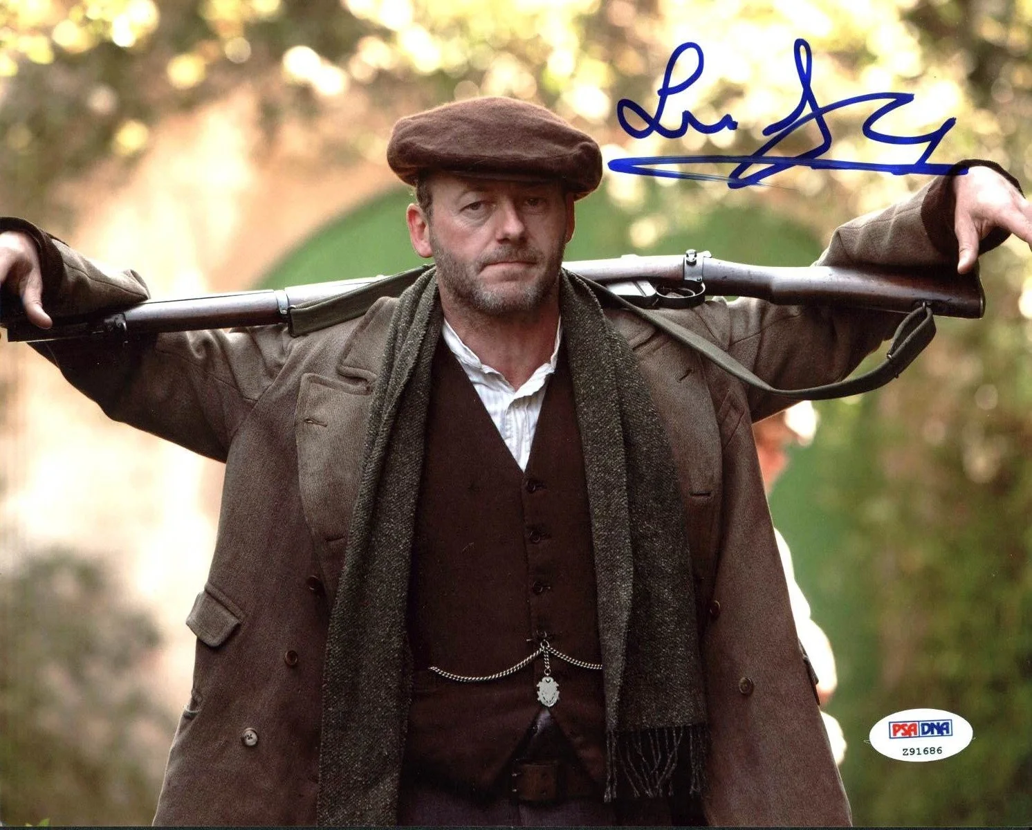 Liam Cunningham — Liam Cunningham The Wind That Shakes The Barley Signed 8X10 Photo PSA #Z91686, изображение 3