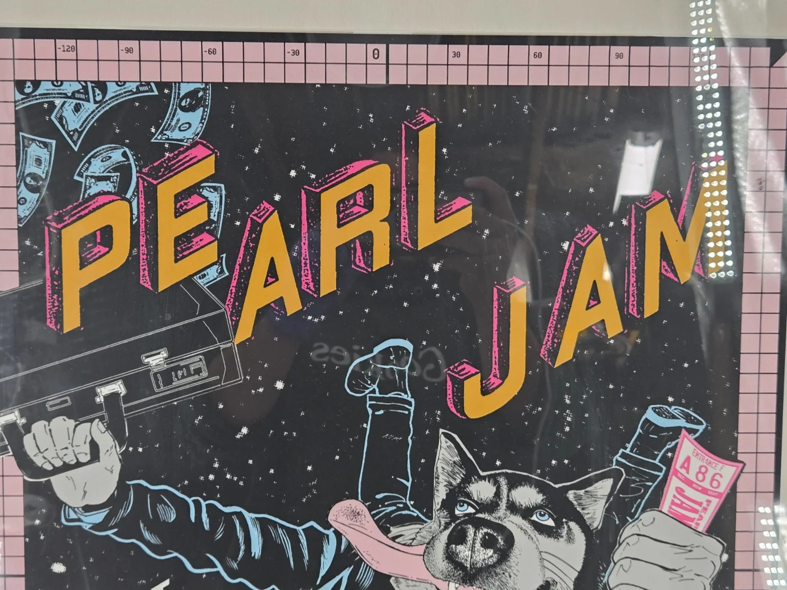 Pearl Jam original Seattle Home Shows 2018 Poster 24X18, image 2