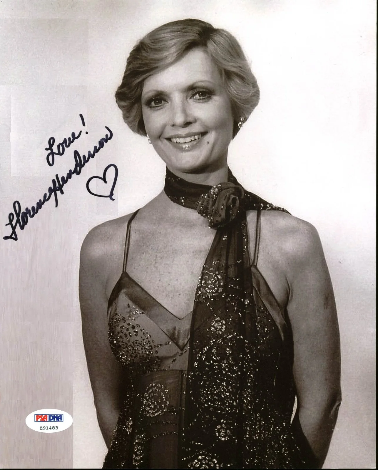 Florence Henderson — Florence Henderson The Brady Bunch Authentic Signed 8X10 Photo PSA/DNA #Z91483