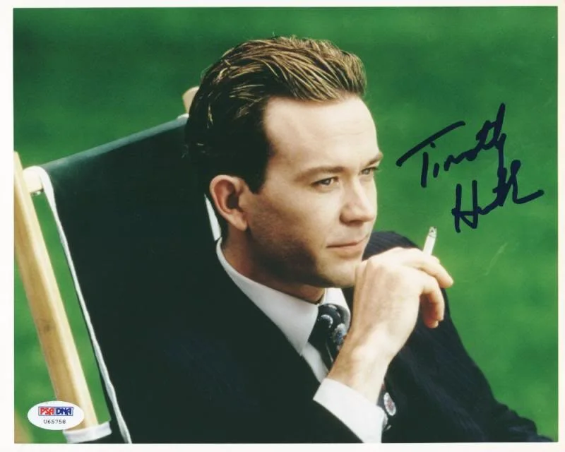 Timothy Hutton — Timothy Hutton Signed Authentic 8X10 Photo Autographed PSA/DNA #U65758