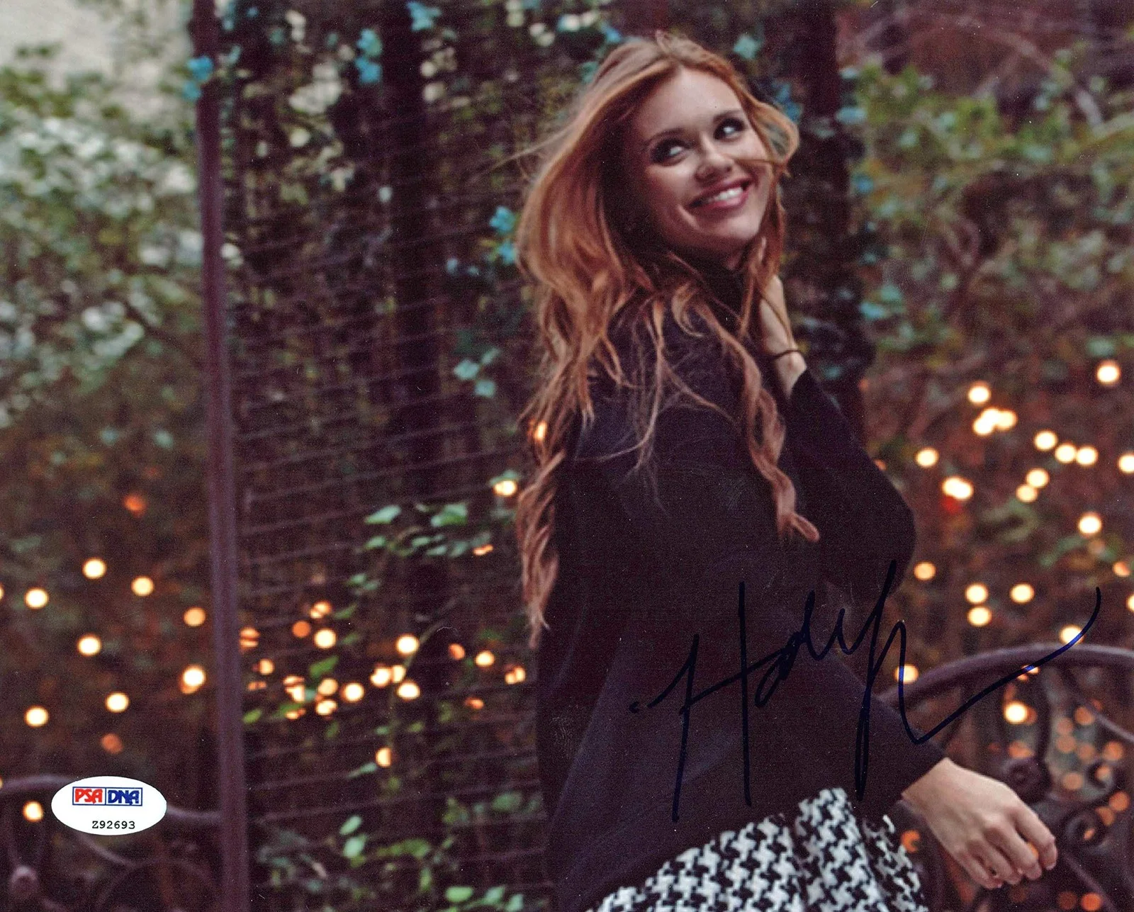 Holland Roden — Holland Roden Teen Wolf Authentic Signed 8X10 Photo Autographed PSA/DNA #Z92693, изображение 3