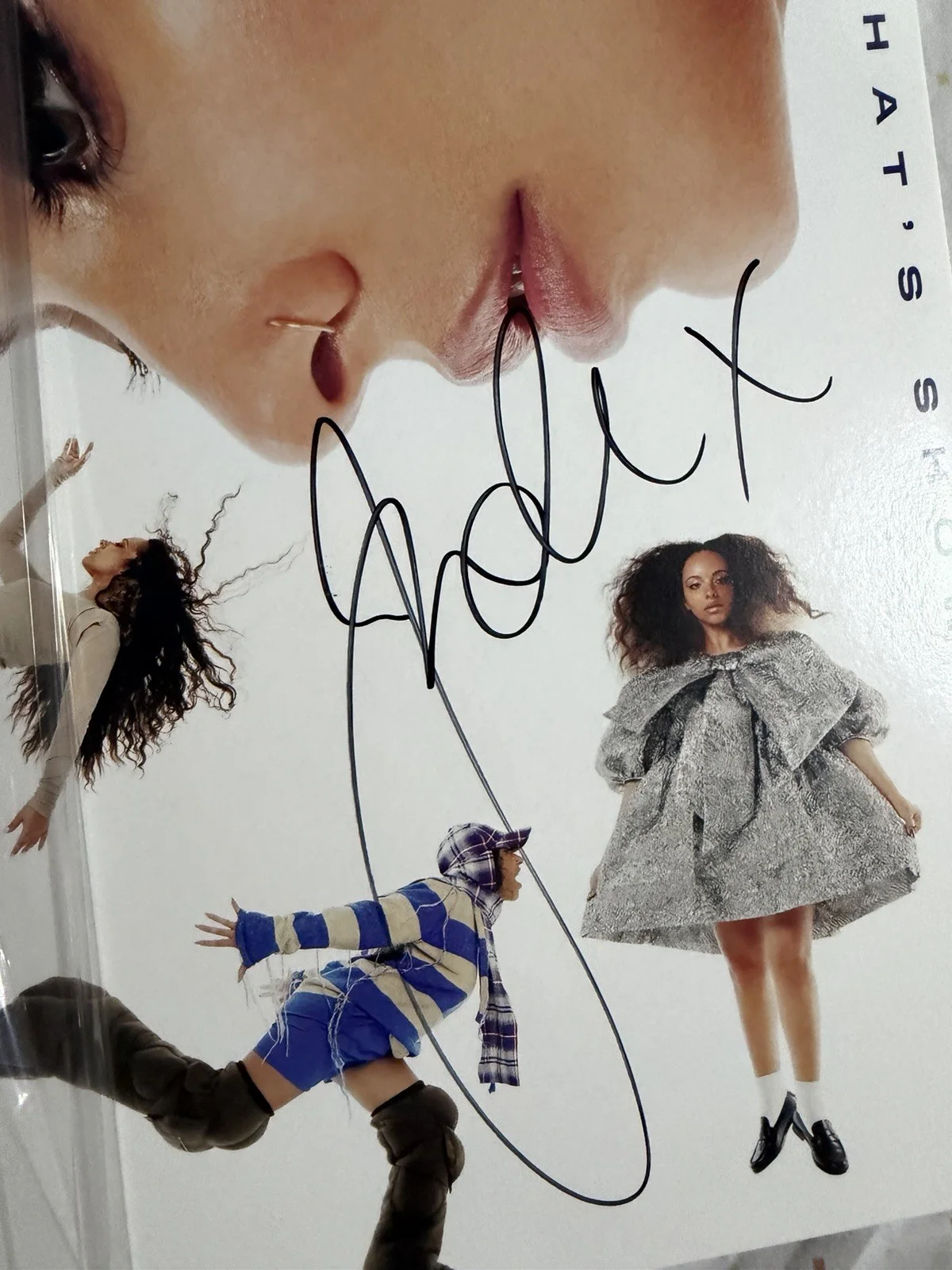 That Showbiz Baby Vinyl Signed by Jade Proof Autographed, image 3