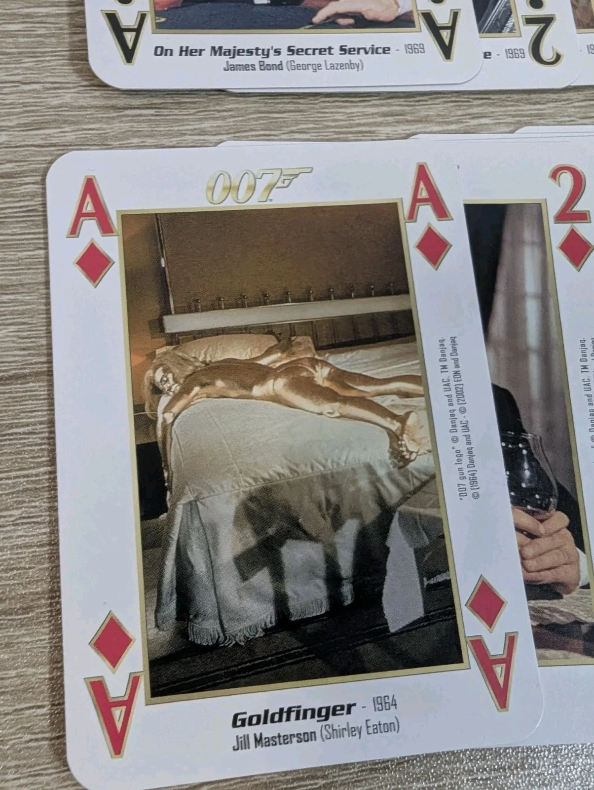 James Bond 007 Movie Playing Cards Carta Mundi Films 1-10, изображение 5