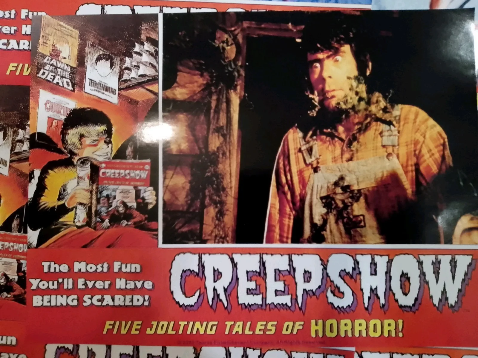 Creepshow 1982. 8 Glossy Poster Prints (10x8ins Apr). Set 2. New., изображение 2