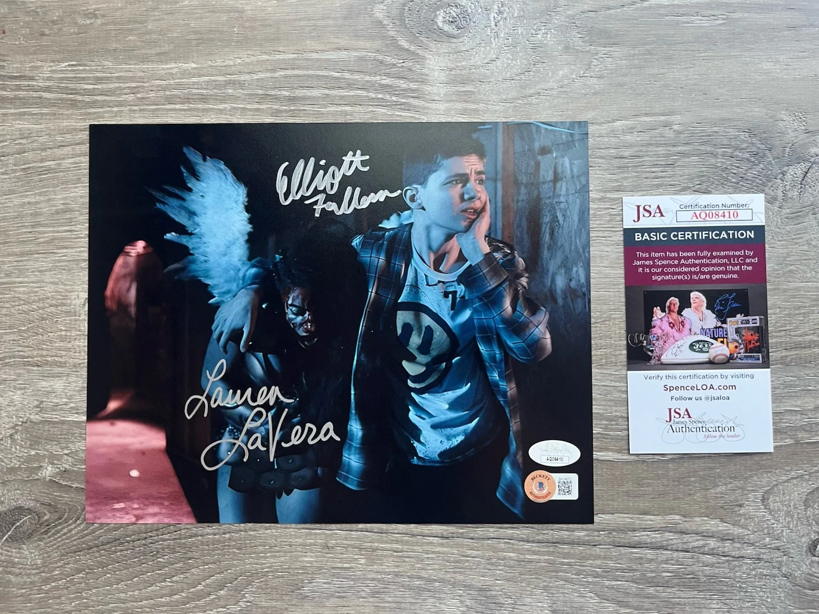Lauren LaVera — Lauren LaVera Elliott Fullam Signed Terrifier 2 8x10 Photo JSA Beckett COA