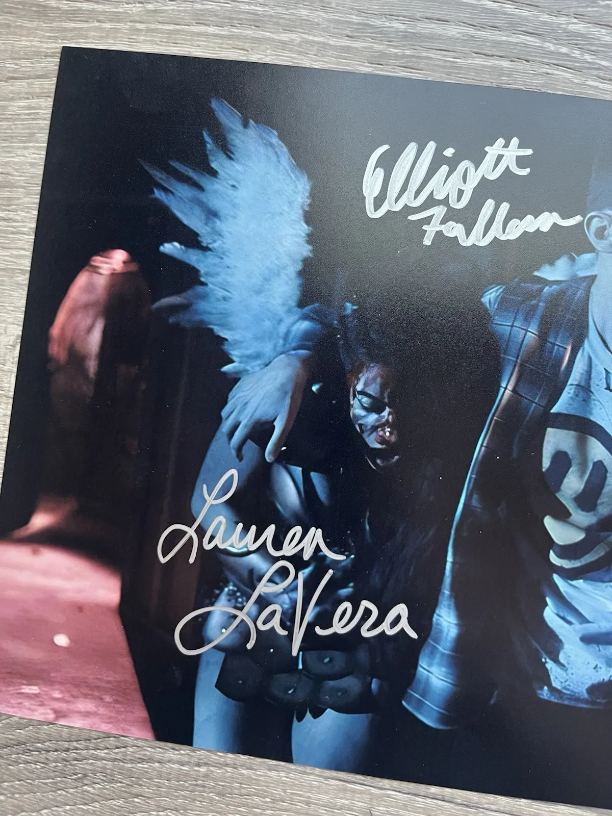 Lauren LaVera — Lauren LaVera Elliott Fullam Signed Terrifier 2 8x10 Photo JSA Beckett COA, изображение 3