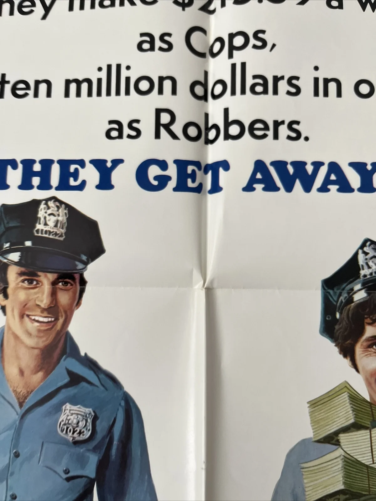 Cops And Robbers (1973) Original US One Sheet Cinema Poster, image 5