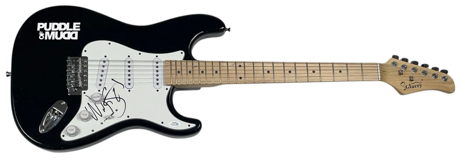 Puddle of Mudd Wes Scantlin Signed Autograph Electric Guitar Band Singer ACOA, изображение 2