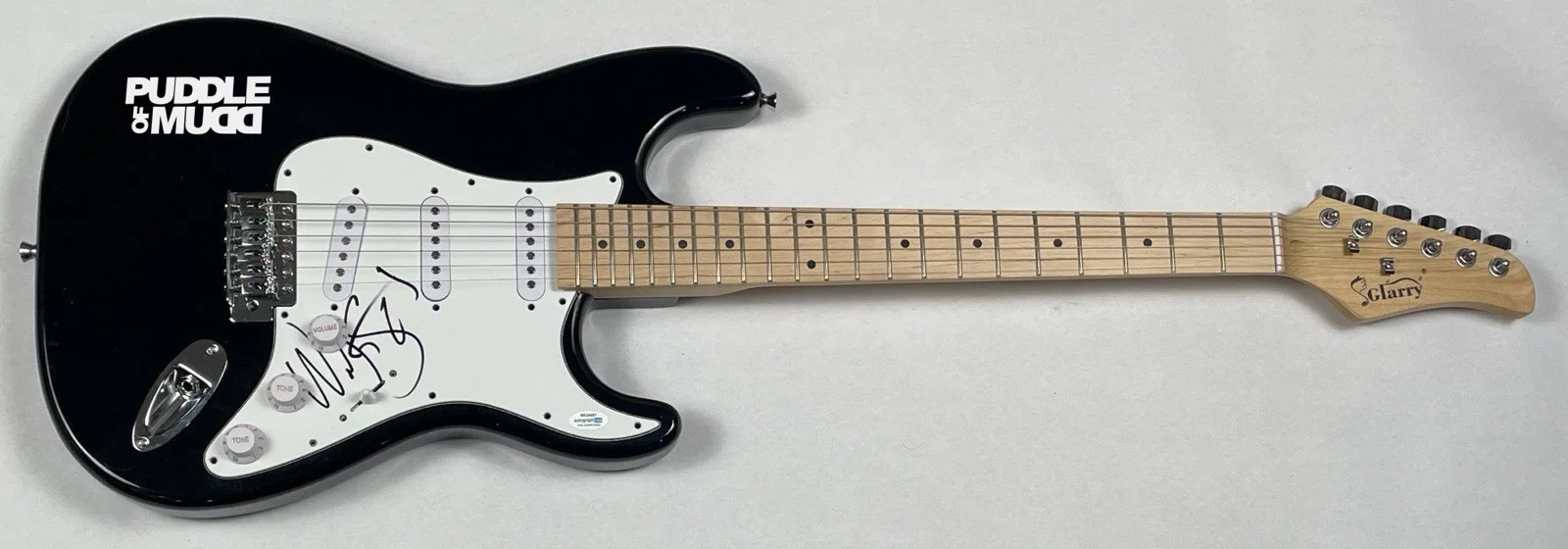 Puddle of Mudd Wes Scantlin Signed Autograph Electric Guitar Band Singer ACOA, изображение 3