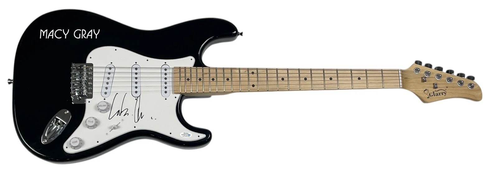 Macy Gray Signed Autograph Electric Guitar On How Life Is Singer I Try ACOA COA, изображение 2