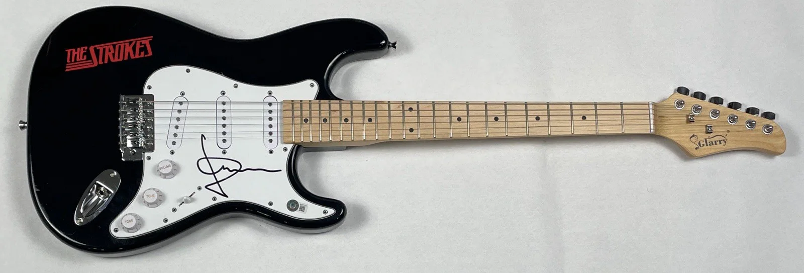 Julian Casablancas THE STROKES Signed Autograph Electric Guitar Beckett COA, image 3
