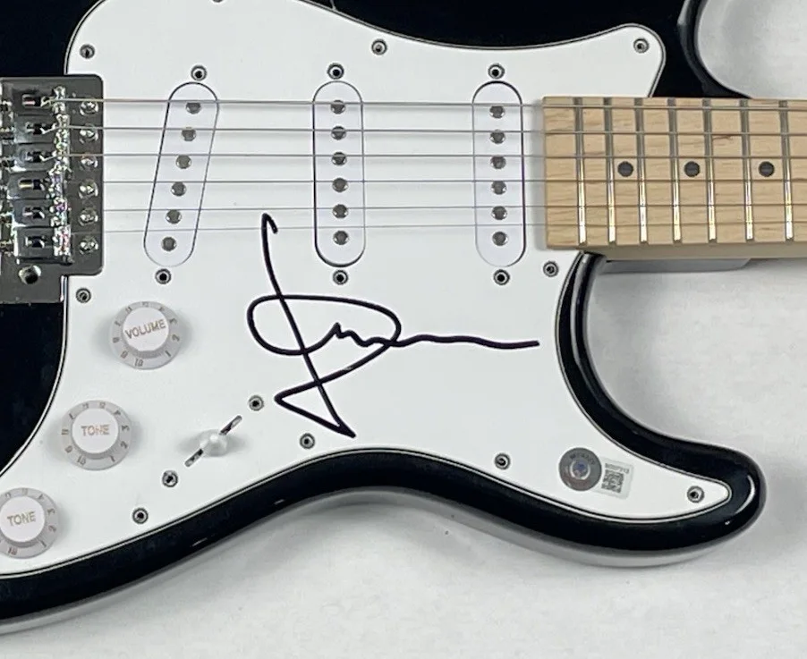 Julian Casablancas THE STROKES Signed Autograph Electric Guitar Beckett COA, image 4