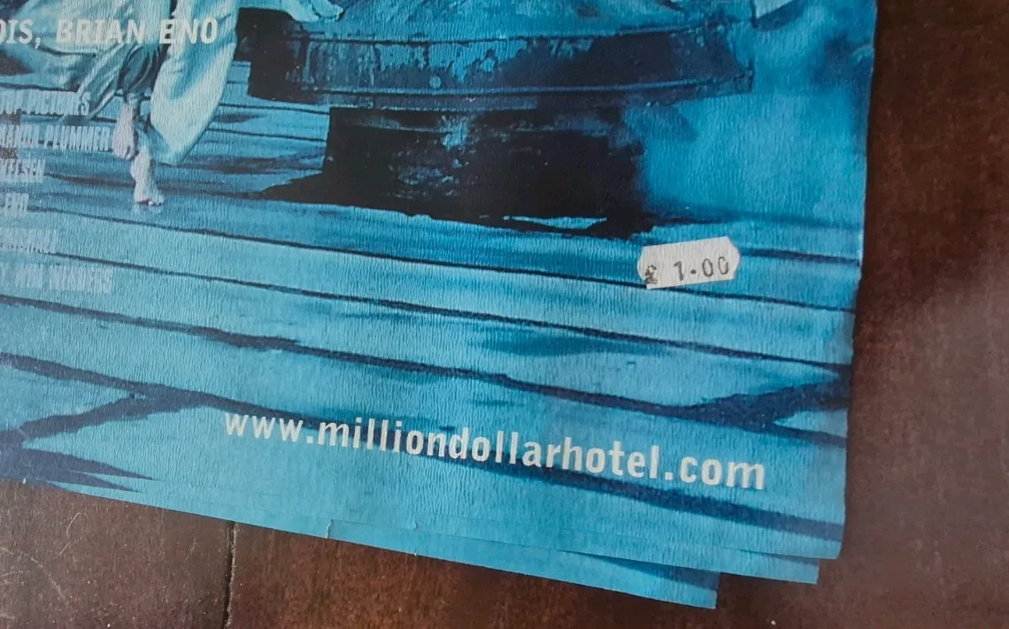 Music From The Million Dollar Hotel Original Promo Poster, image 5