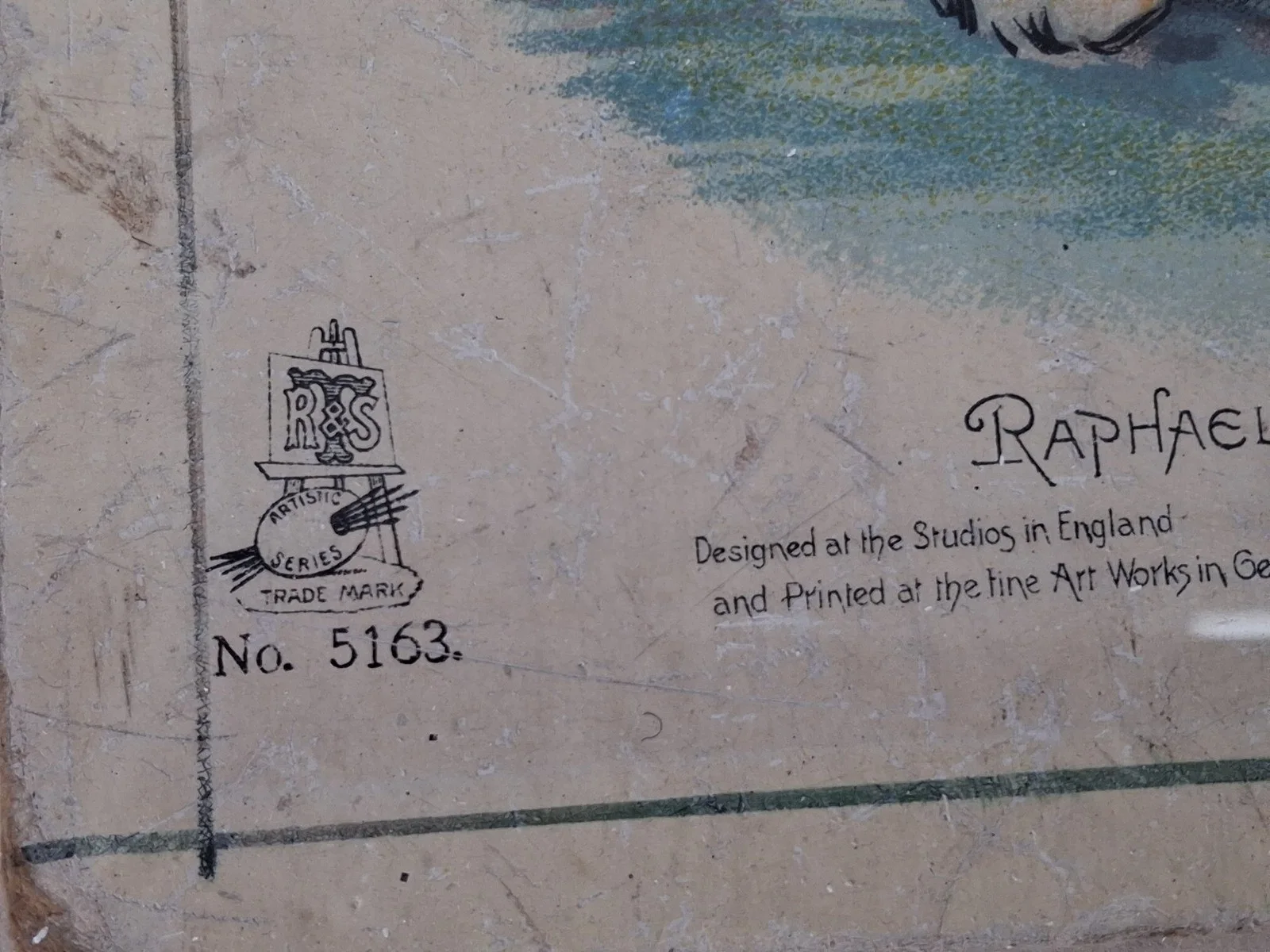 Raphael Tuck & Sons Ltd Artistic Series Reproduction Poster Cats Illustration, изображение 3
