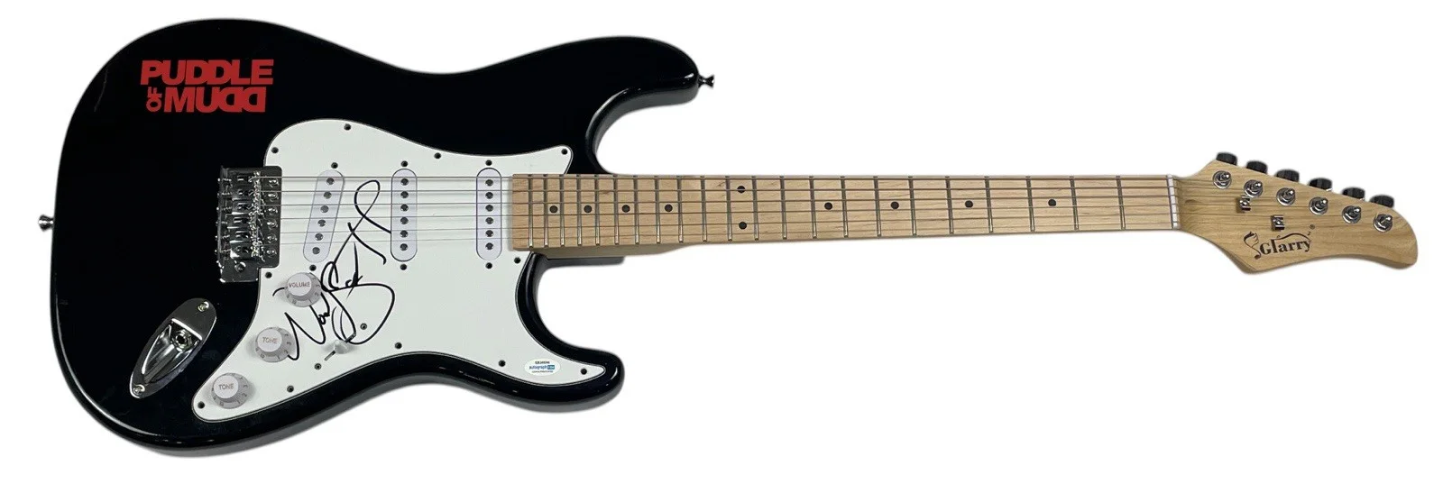 Puddle of Mudd Wes Scantlin Signed Autograph Electric Guitar Band Singer ACOA, image 2