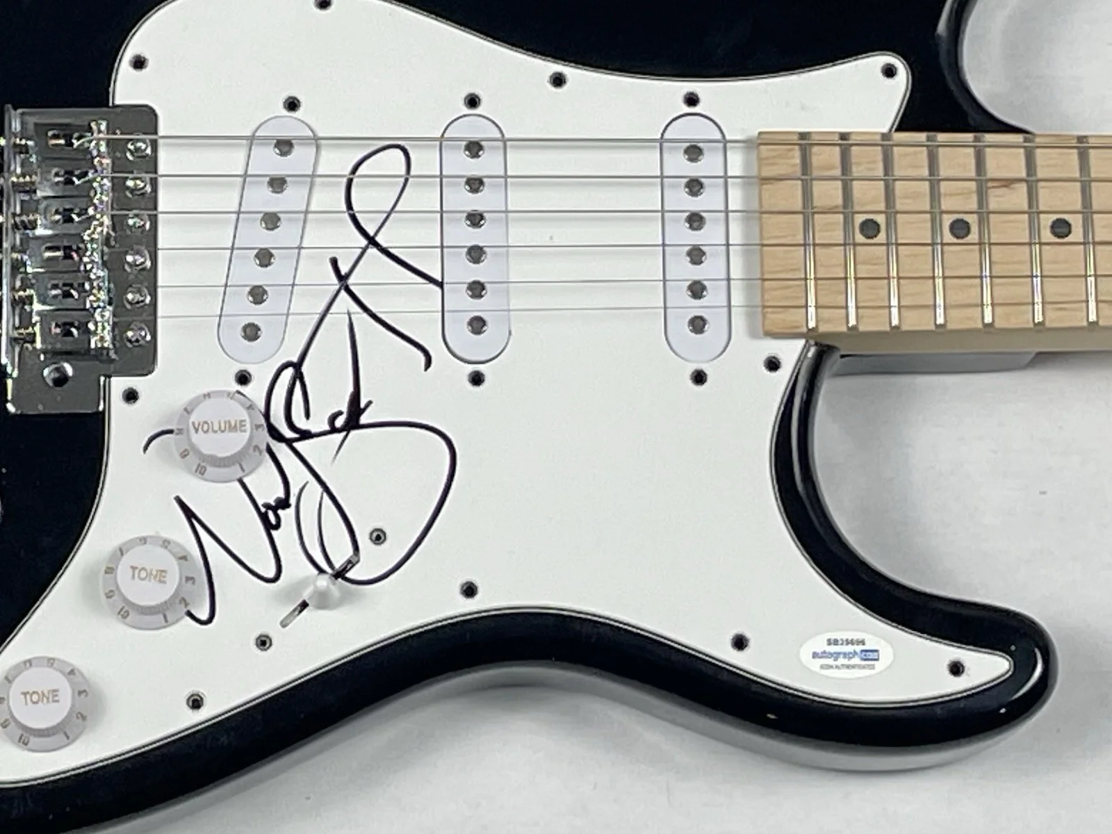 Puddle of Mudd Wes Scantlin Signed Autograph Electric Guitar Band Singer ACOA, image 4