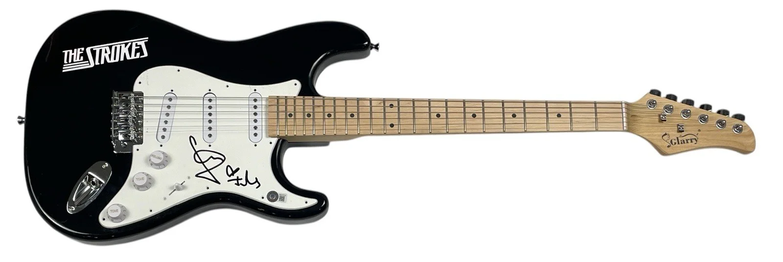 Julian Casablancas Signed Autograph Electric Guitar The Strokes Band BAS COA, изображение 2