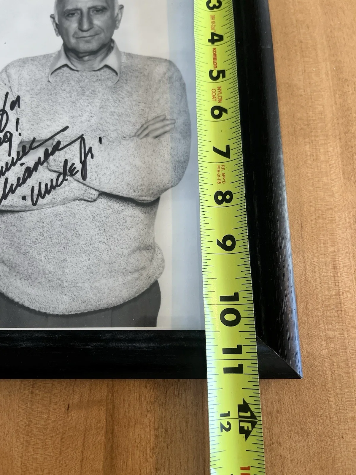dominic chianese — Dominic CHIANESE Signed Sopranos 8x10 Autograph Photo UNCLE JR Personalized, изображение 4