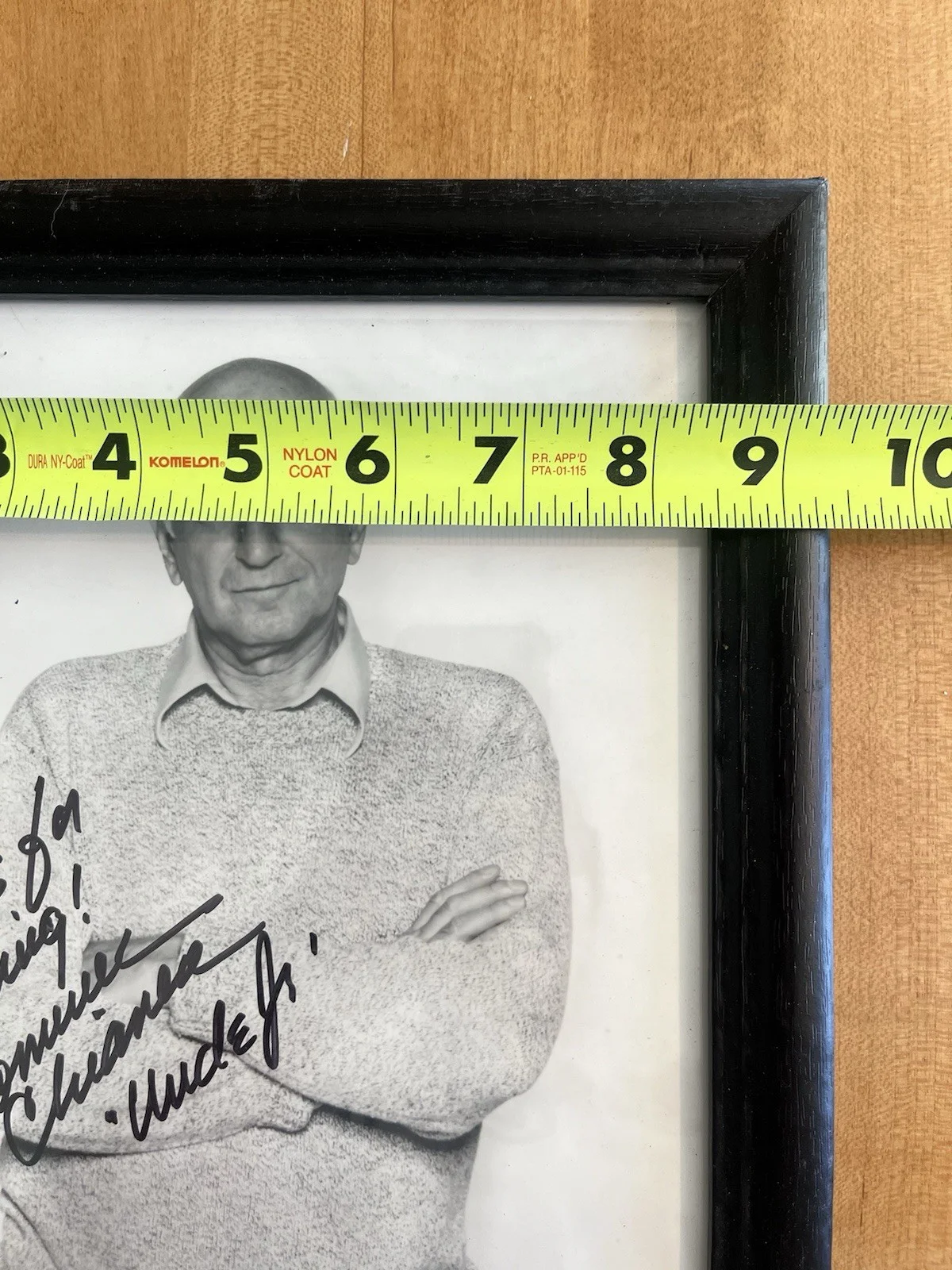 dominic chianese — Dominic CHIANESE Signed Sopranos 8x10 Autograph Photo UNCLE JR Personalized, изображение 5