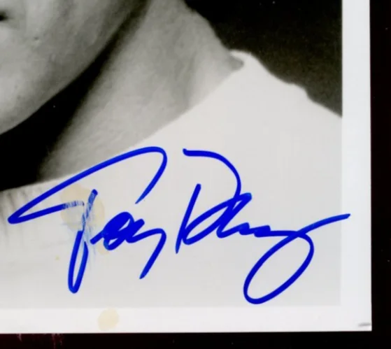 Handsome SIGNED Portrait TONY DANZA, image 2
