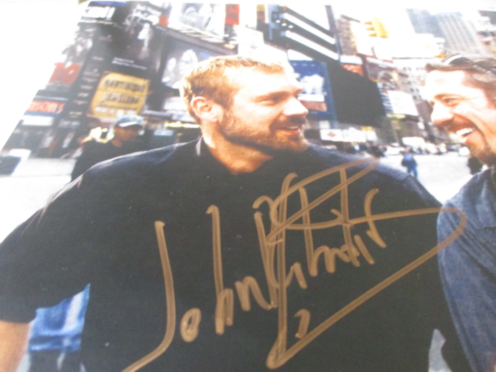 JOHN SCHNEIDER & TOM WOPAT AUTOGRAPHED PHOTO WITH COA LETTER FROM WOPAT WEBCREW, image 4