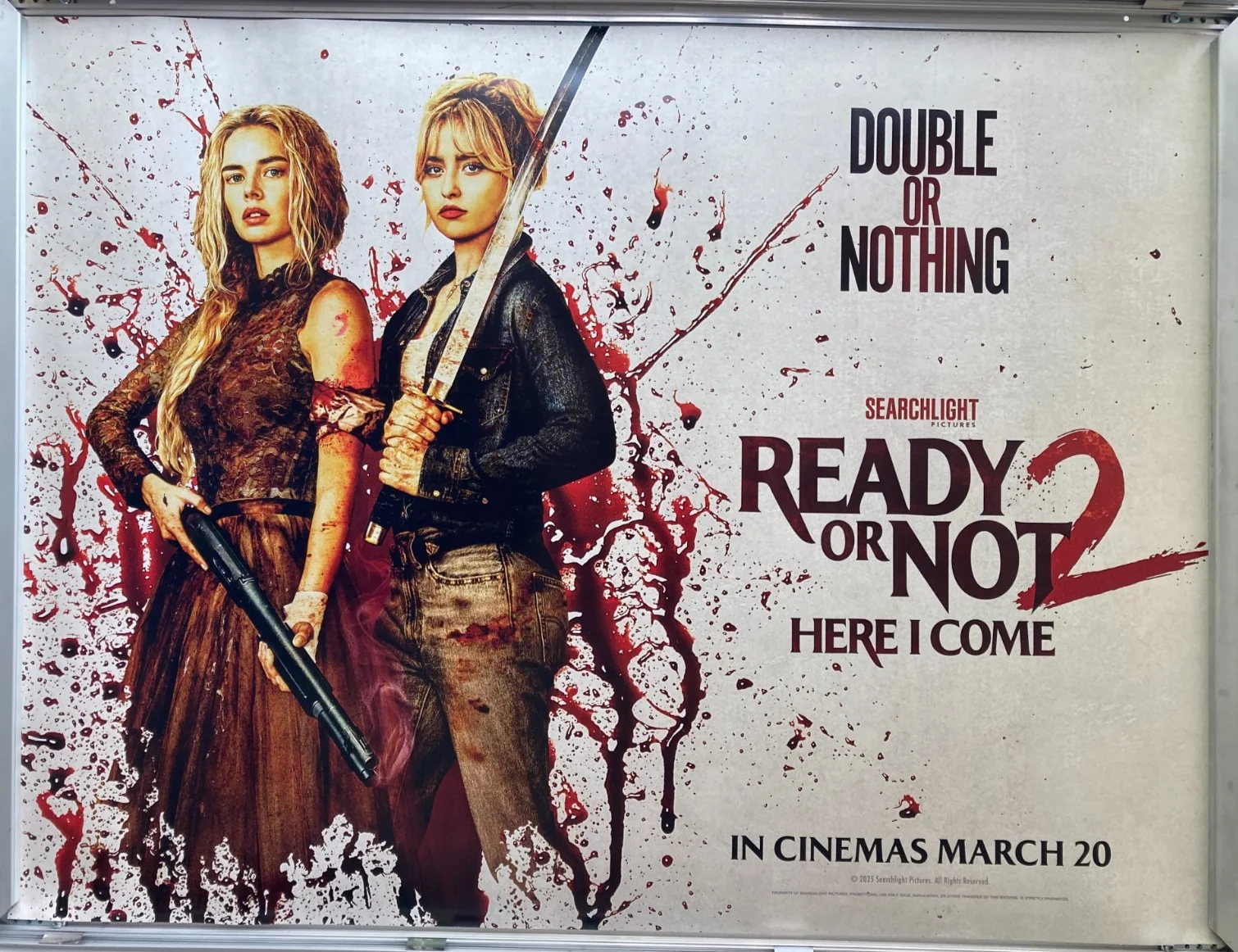 Cinema Poster: READY OR NOT 2 HERE I COME (Quad) Samara Weaving Elijah Wood, изображение 2