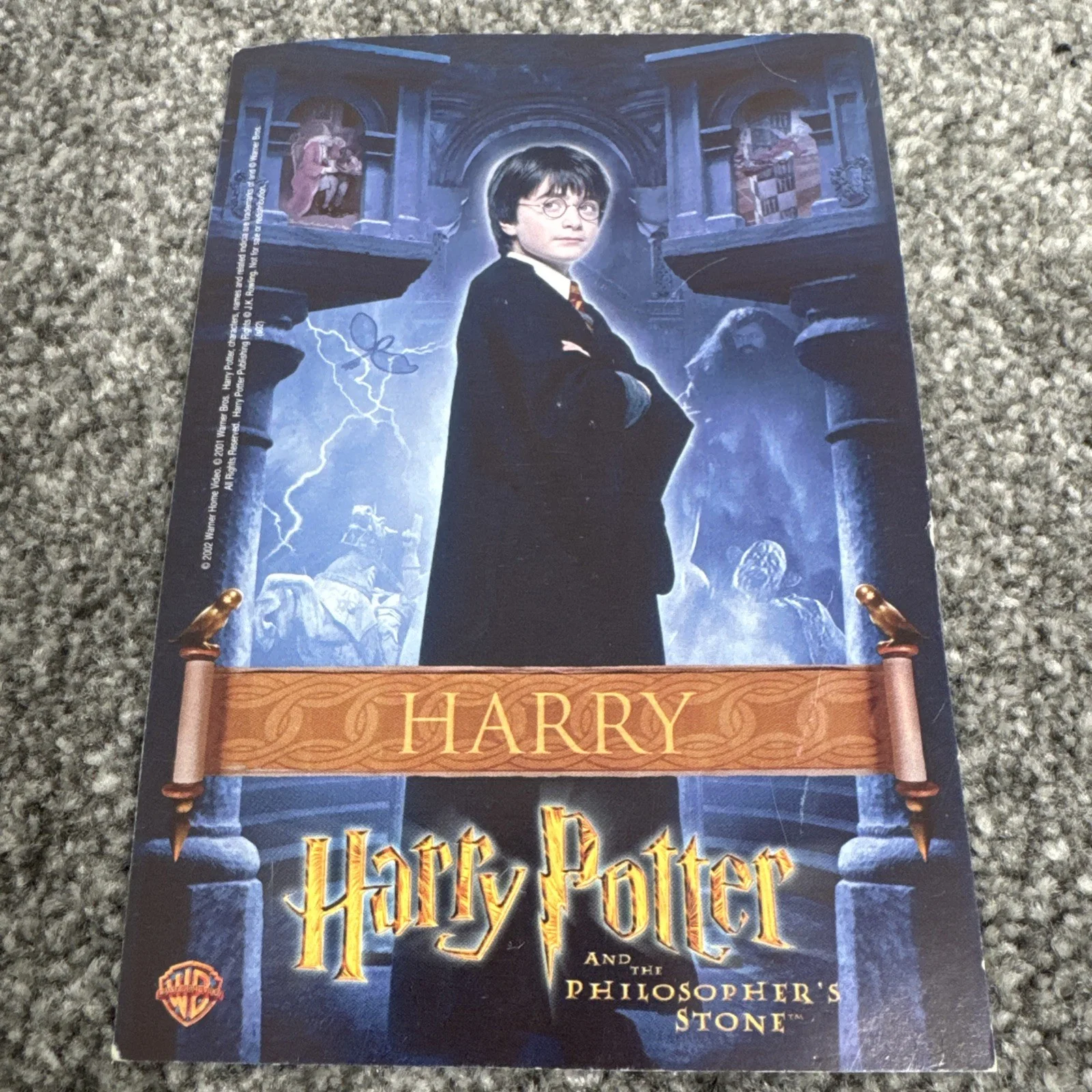 Harry Potter and the Philosopher's Stone Ltd Ed Movie Postcards 2001 x 3, изображение 2