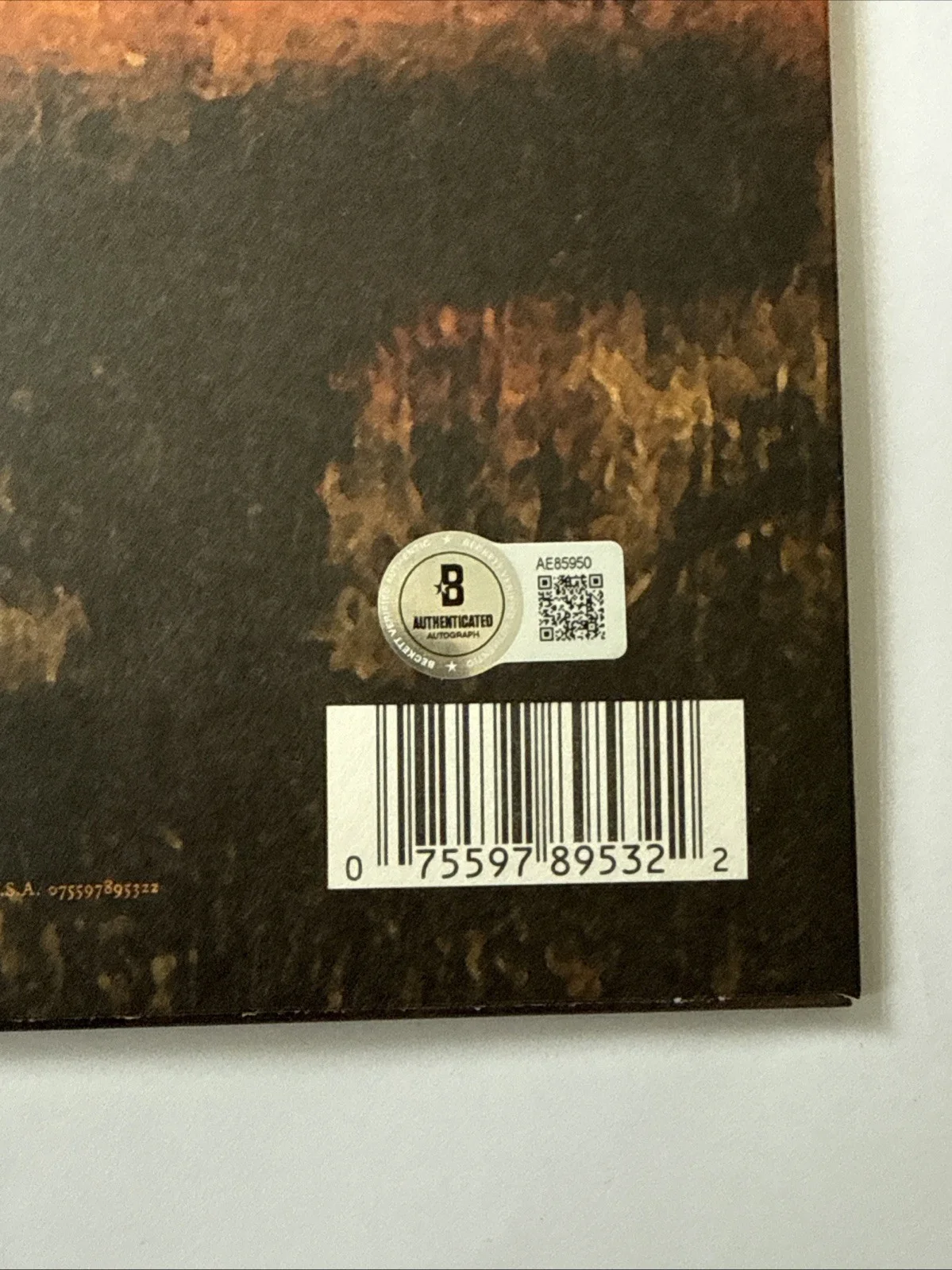 Robert Plant Signed Saving Grace Vinyl Beckett LOA, image 5