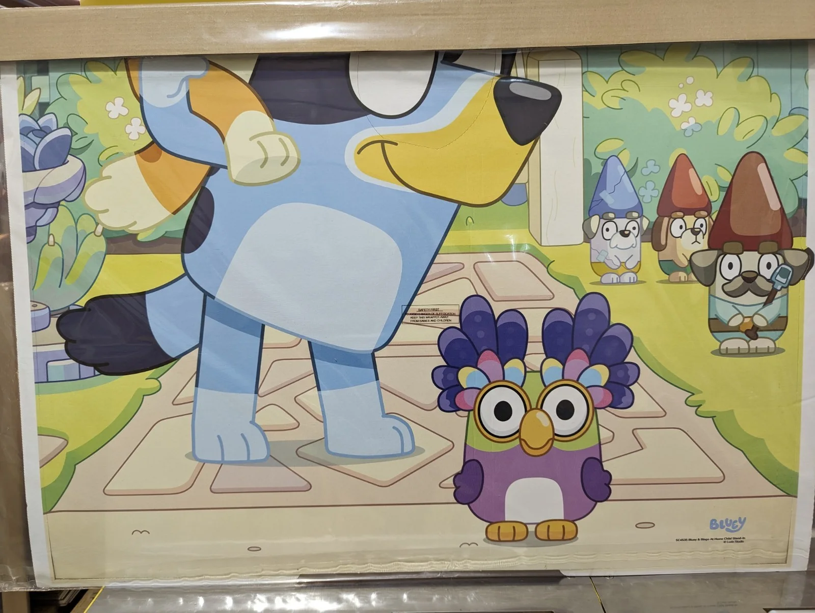 Bluey & Bingo at Home Child Size Cardboard Stand-In / Standee *Damaged*, изображение 3