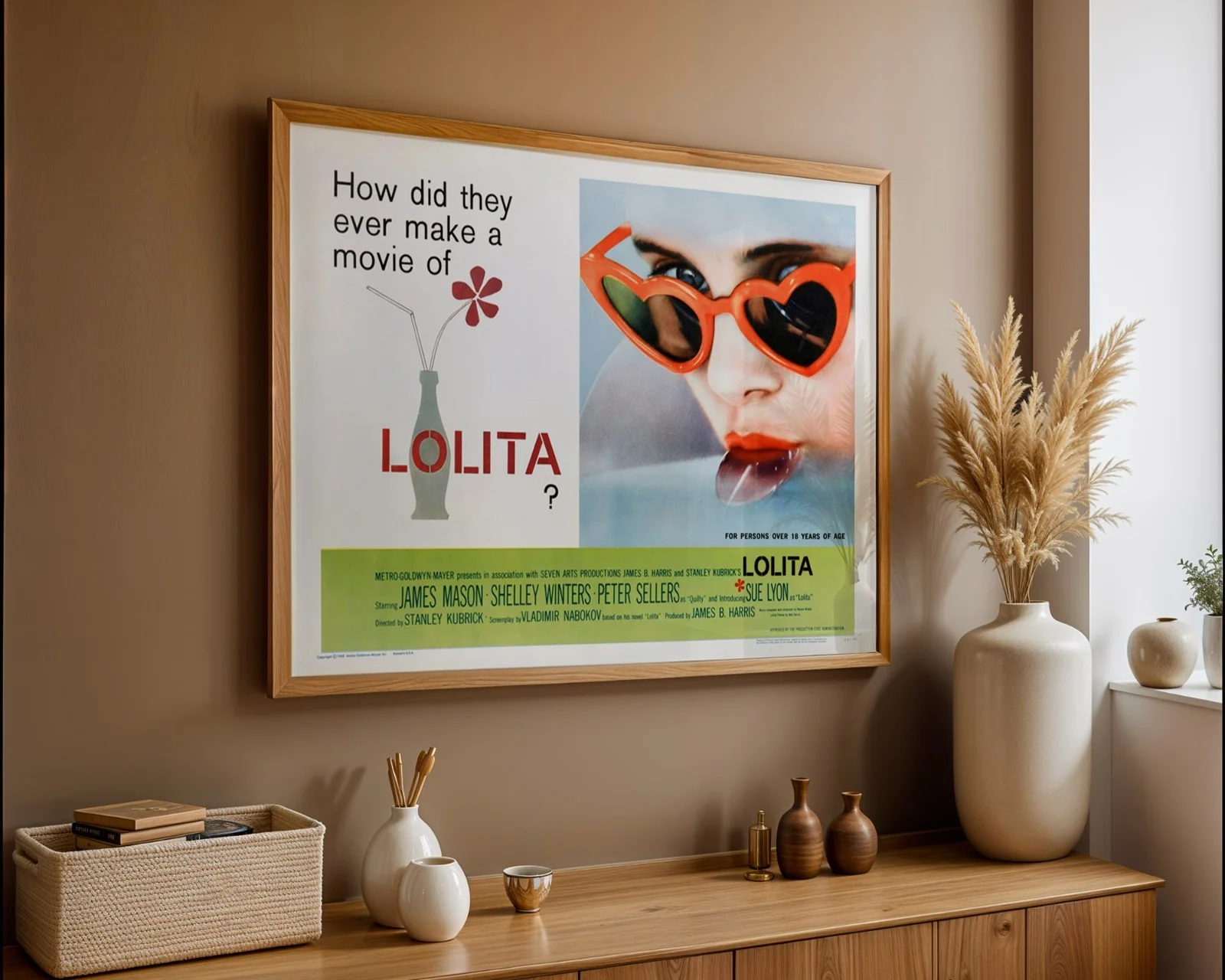 Lolita - 1962 Romance / Crime Drama Restored 30" x 40" UK Quad Poster, изображение 3