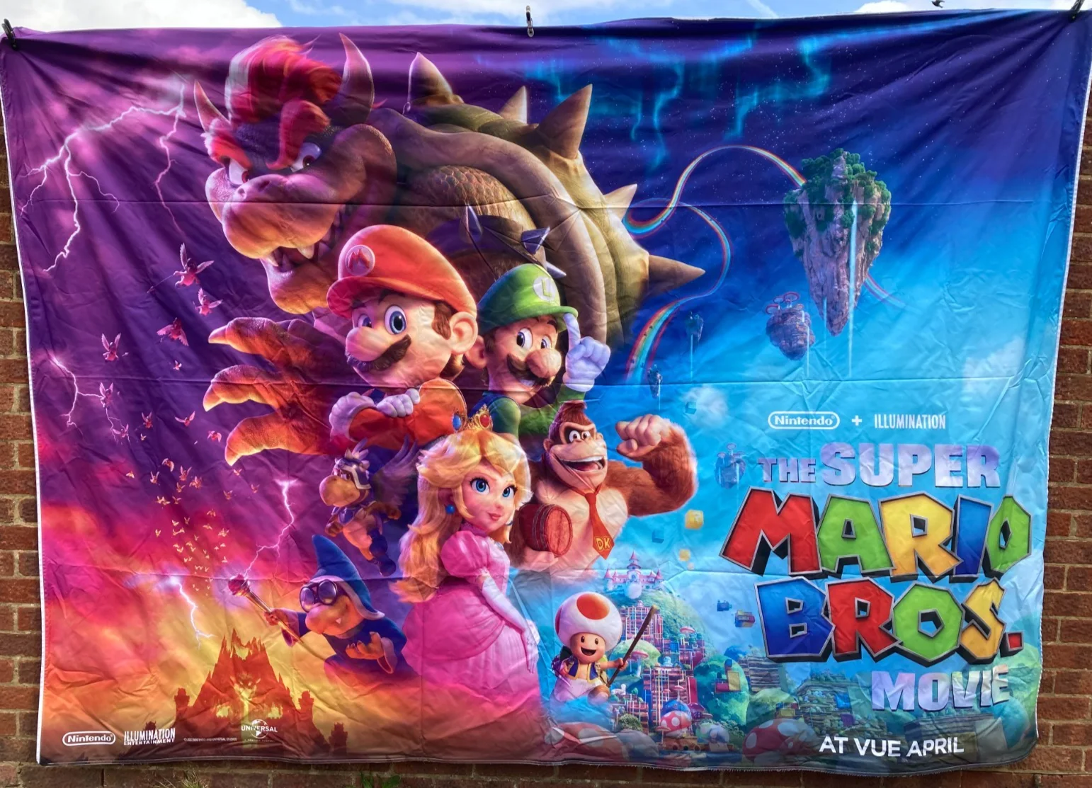 Cinema Banner: SUPER MARIO BROTHERS MOVIE 2023 Chris Pratt Anya Taylor-Joy, изображение 2