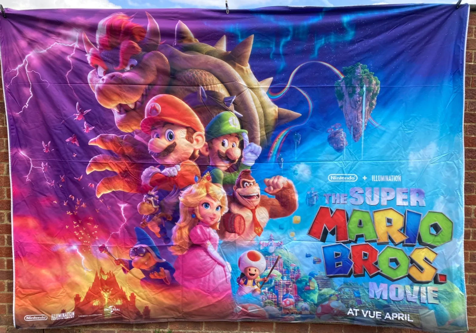 Cinema Banner: SUPER MARIO BROTHERS MOVIE 2023 Chris Pratt Anya Taylor-Joy, изображение 3